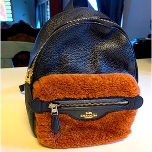 Coach backpack purse